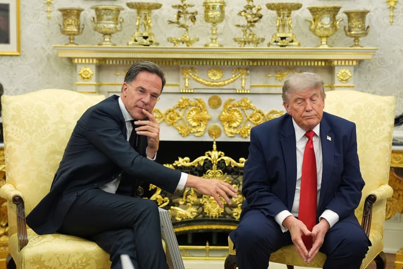 Trump möter NATOs Rutte