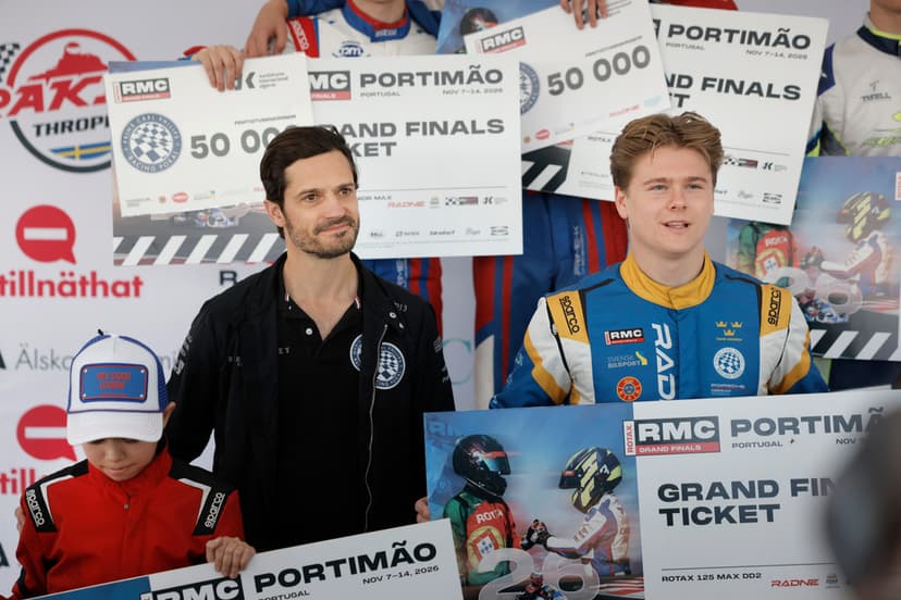 Prince Carl Philip's racing cup