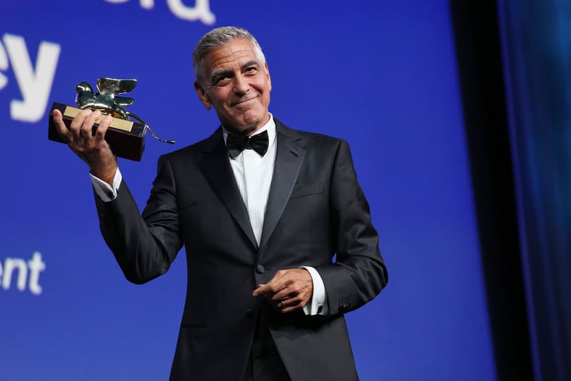 George Clooney belönas med Guldlejonet