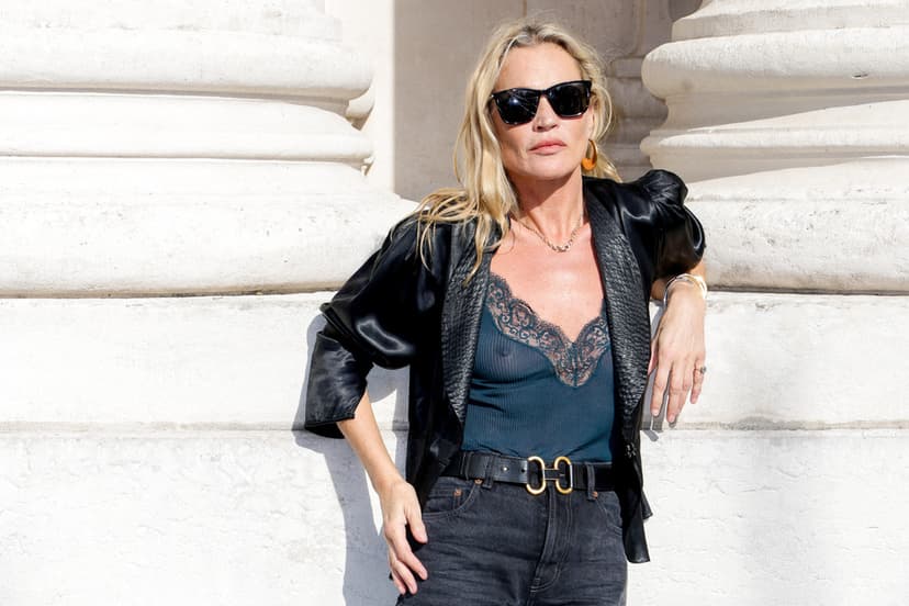 Saint Laurent-visning på modevecka i Paris