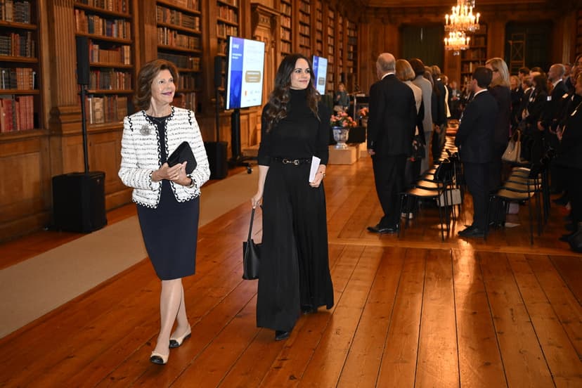 Queen Silvia and Princess Sofia at the Global Child Forum