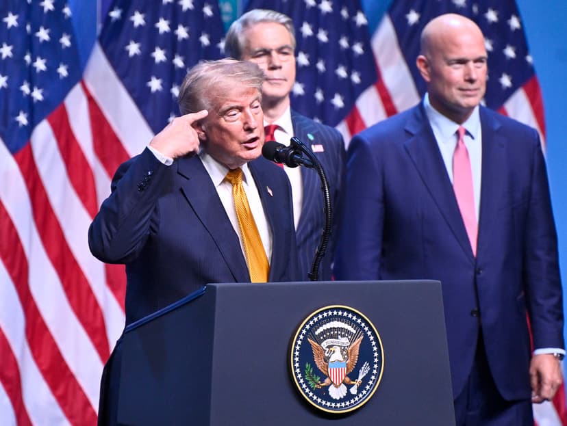 Donald Trump på nato-toppmötet