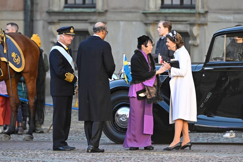 President of Singapore on a State Visit to Sweden