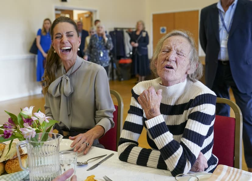 Prinsessan Kate på besök i West Sussex