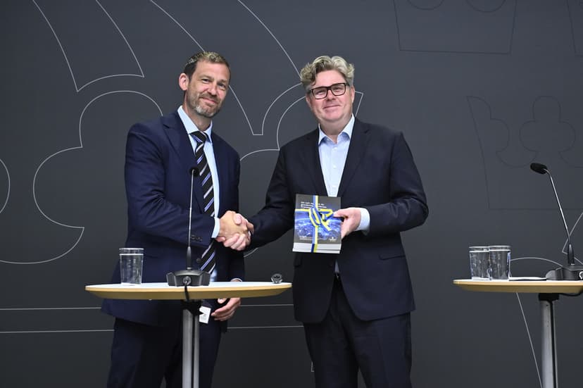 Pressträff utländsk finansiering