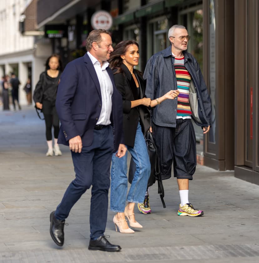 Meghan Markle går på lunch i London