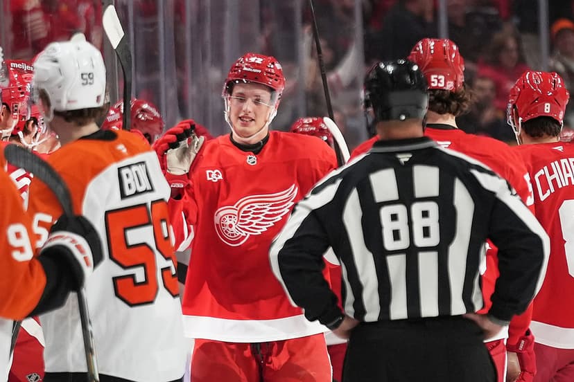 NHL: Johanssons första NHL-mål i Detroitseger