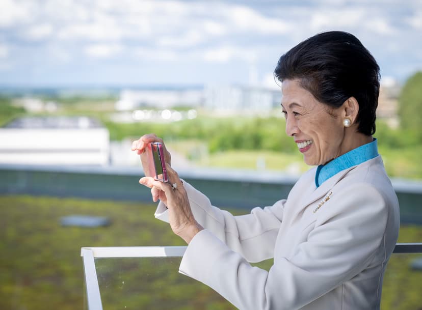 Prinsessan Takamado besöker Lund
