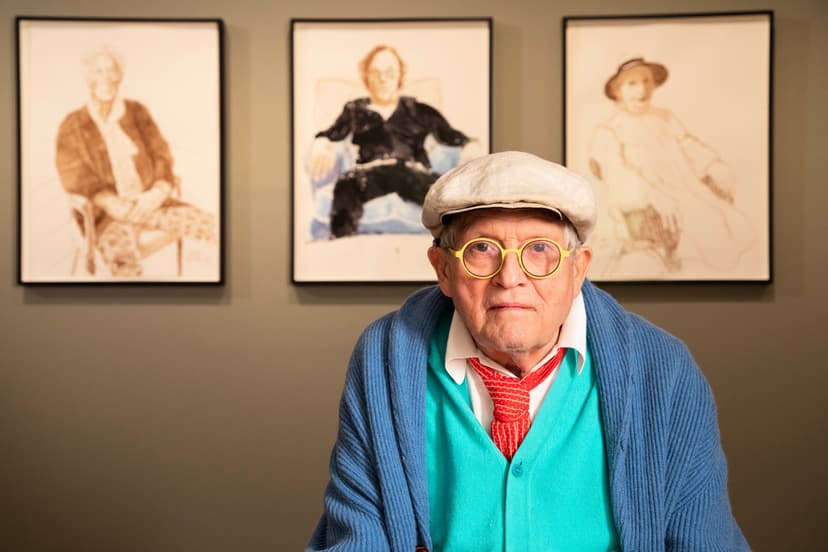 Konstnären David Hockney är död