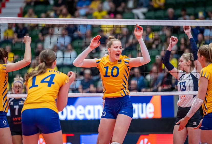 European League, damer: Sverige-Bosnien