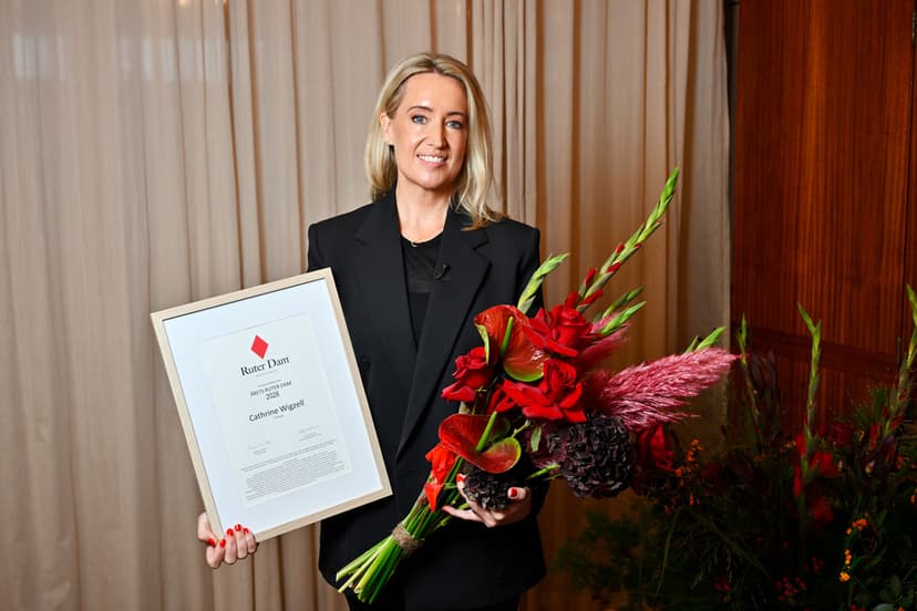 Rustas vd Cathrine Wigzell utses till Årets Ruter Dam 2026