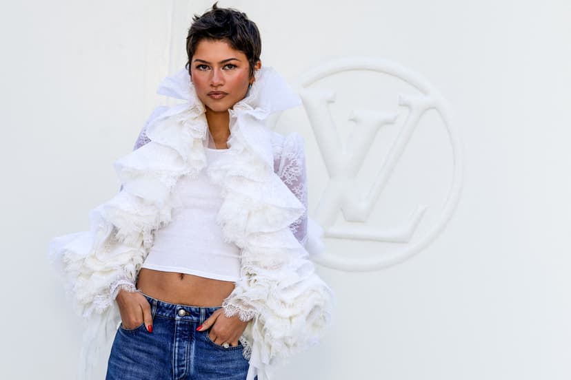 Louis Vuitton modevisning i Paris