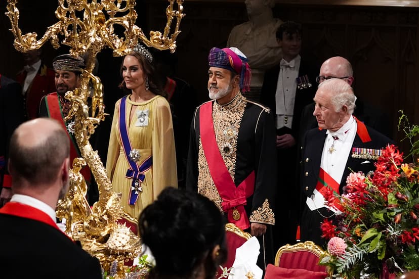 Sultanen av Oman på statsbesök Storbritannien