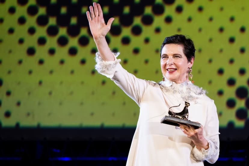Isabella Rossellini tilldelas pris vid filmfestivalen i Locarno