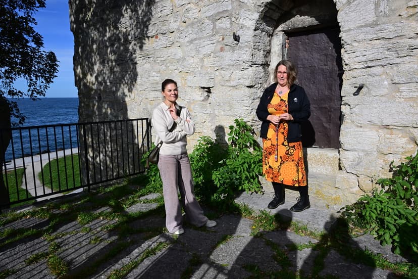 Kronprinsessan Victoria på Gotland