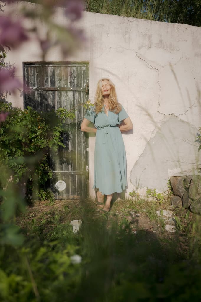 Hemma i trädgården hos Lotta Lundgren