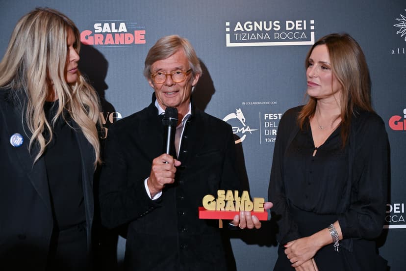 Bille August på välgörenhetsevent i Rom