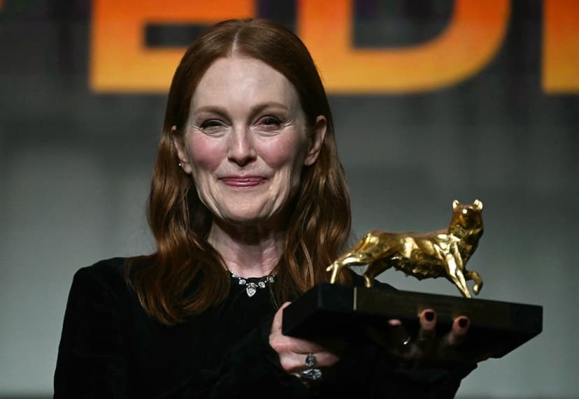 Julianne Moore tilldelas Lifetime Achievement Award i Rom