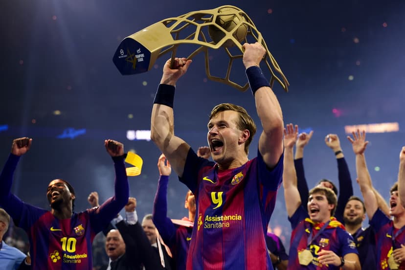 Jonathan Carlsbogårds Barca vann Champions League (betalbilder)