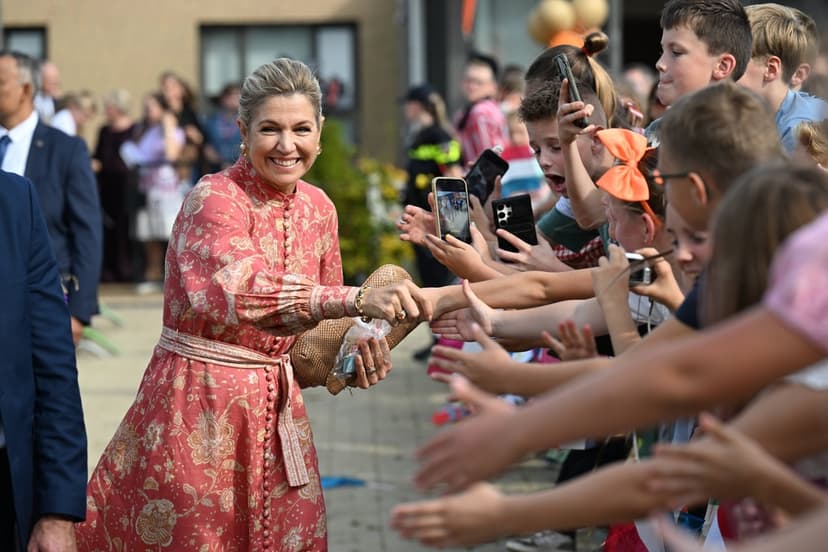 Drottning Maxima besöker Urk