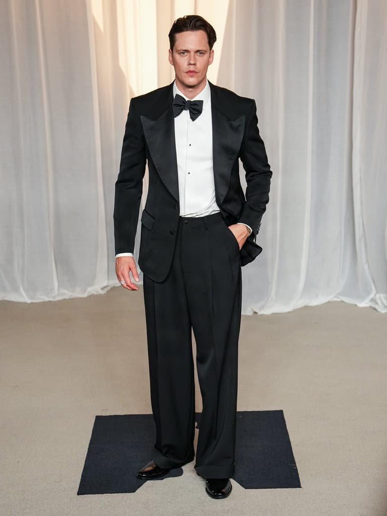 Bill och Alexander Skarsgård på Academy Museum Gala