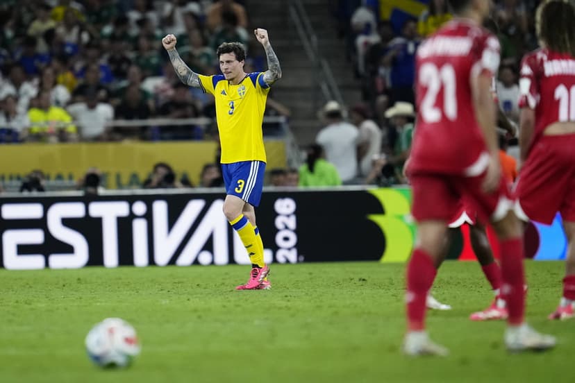 Sverige vann mot Tunisien