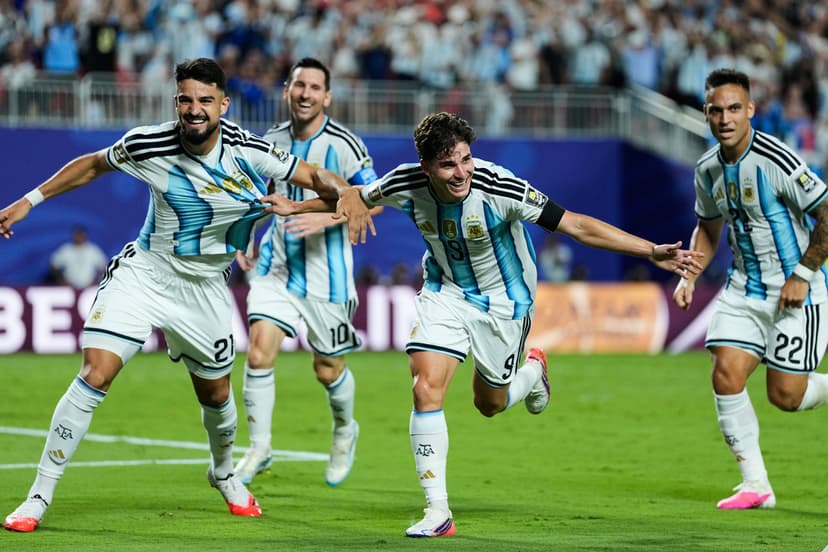 Kvartsfinal mellan Argentina och Schweiz
