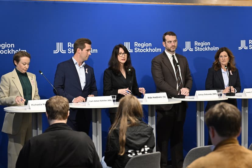 Nytt mittenstyre i Region Stockholm