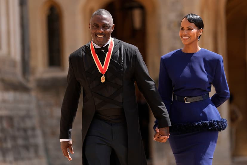Idris Elba dubbad till riddare av Kung Charles