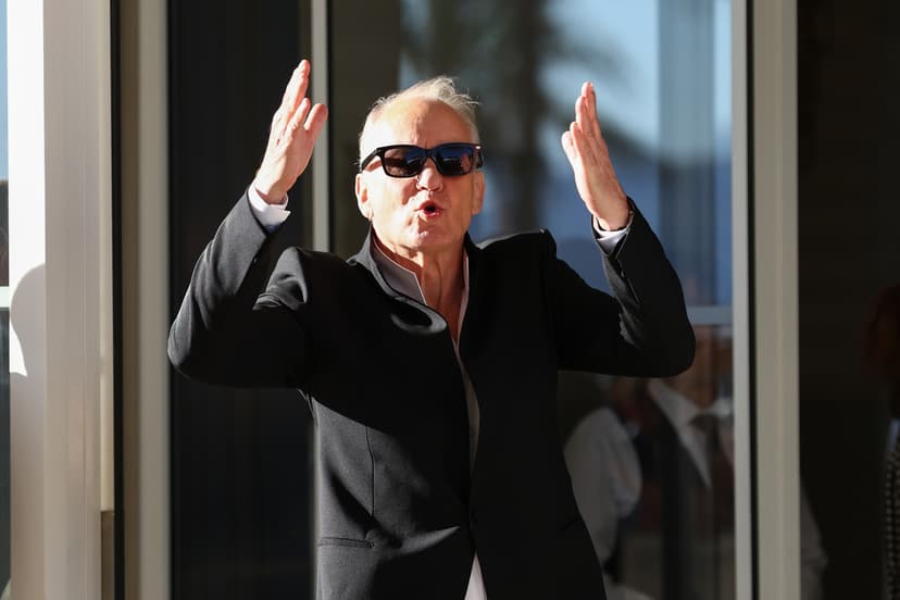 Stellan Skarsgård på jurymiddag i Cannes