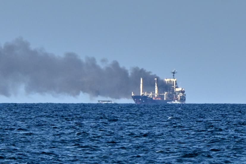 Ukraina: Dödlig rysk attack mot fraktfartyg