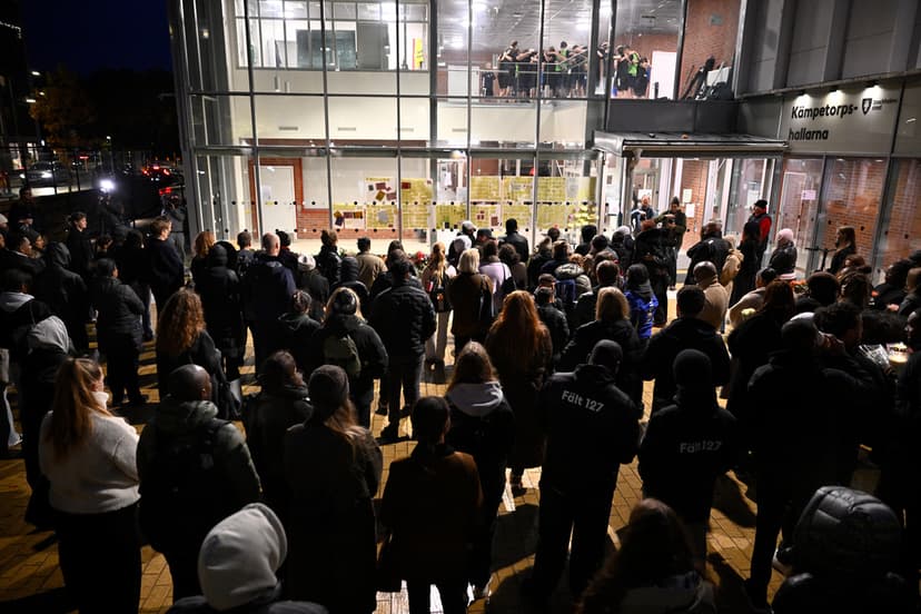 Tyst minut för den 24-åriga kvinnan som sköts i Älvsjö