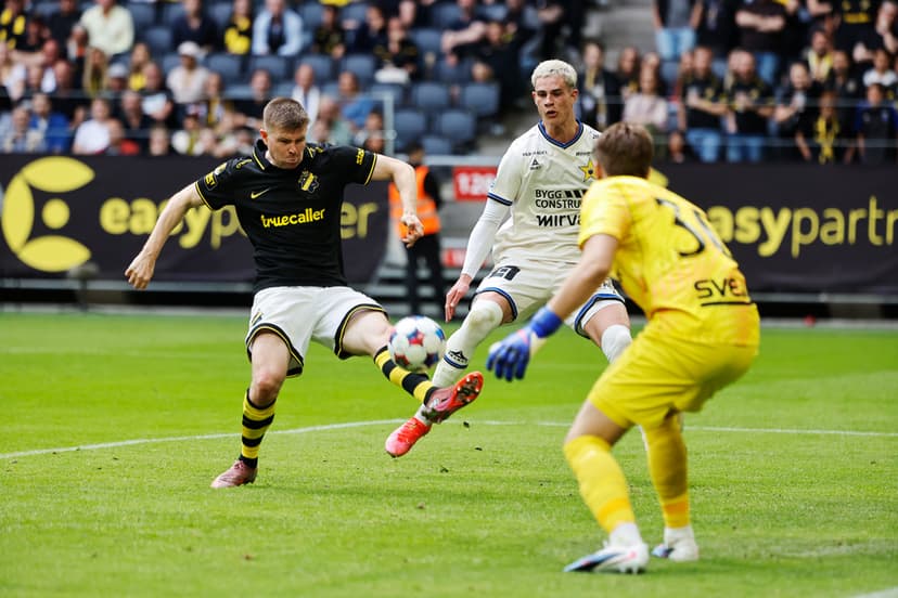 Lördagens matcher i Allsvenskan