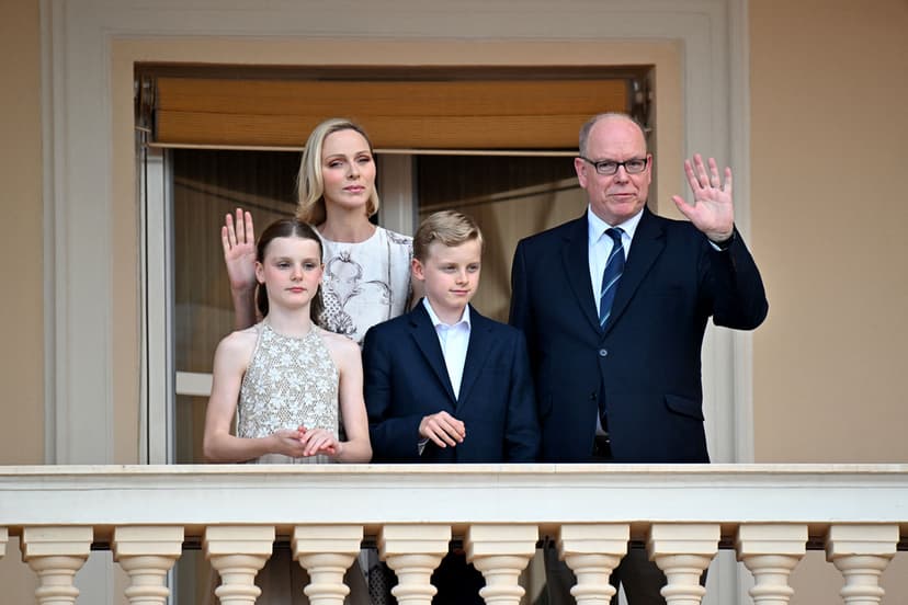 Monacos furstefamilj firar Johannes Döparens dag