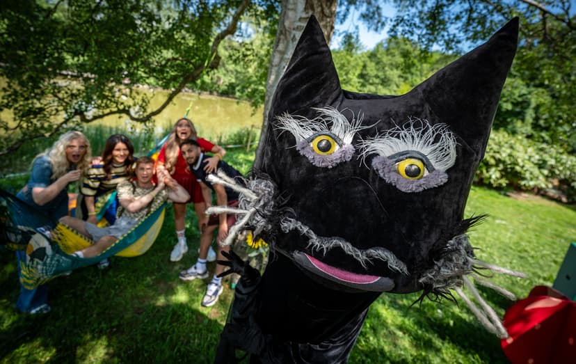 Pressdag för SVT Sommarlov i Beijers park i Malmö