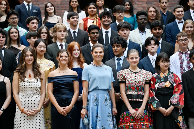 Crown Princess Victoria at the Junior Water Prize