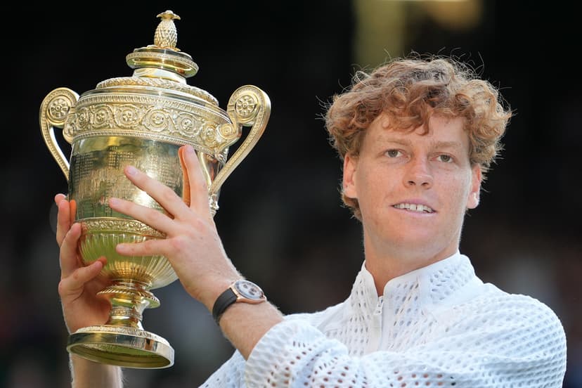 Jannik Singer vann herrarnas singelfinal i Wimbledon