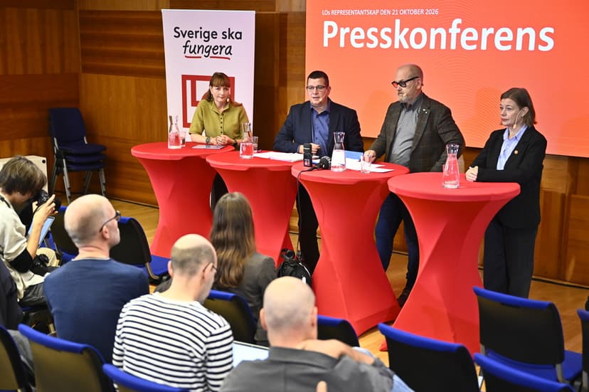 LO lägger fram gemensamma krav i avtalsrörelsen