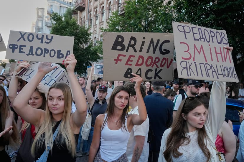 Demonstranter i Kiev: Riv upp beslutet om Fedorov