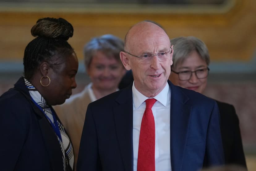 Storbritanniens försvarsminister John Healey avgår