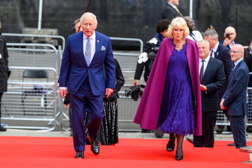 Kung Charles och drottning Camilla på "A King's Trust Celebration"