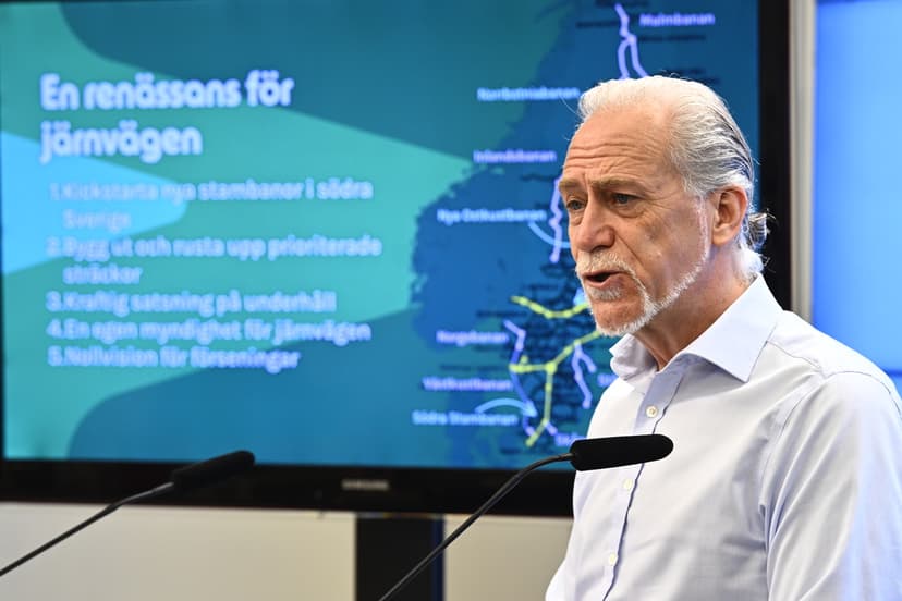 Miljöpartiet vill satsa på järnvägen