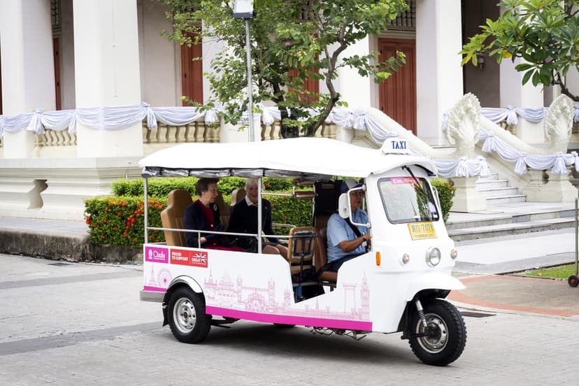 Prinsessan Anne i Thailand dag 2