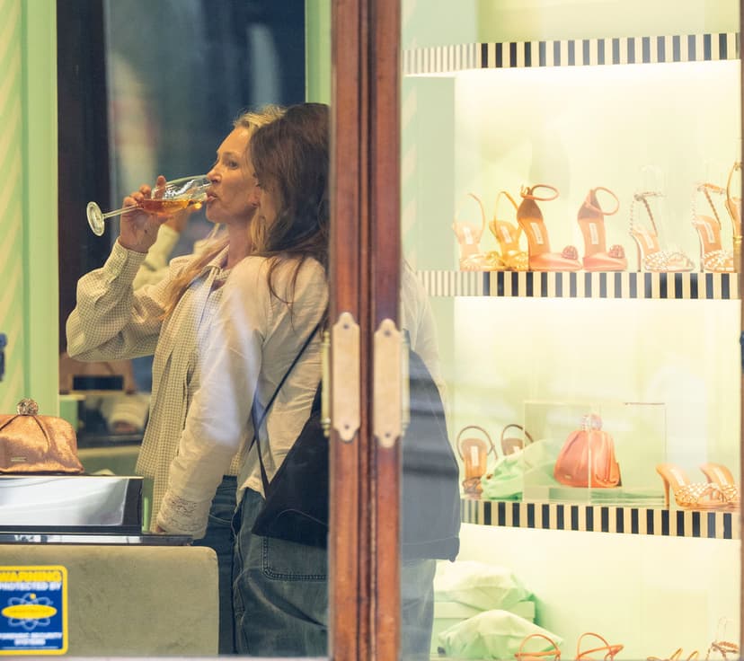 Kate Moss lyxshoppar i London