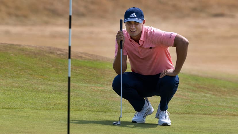 Lördagens bilder från British Open