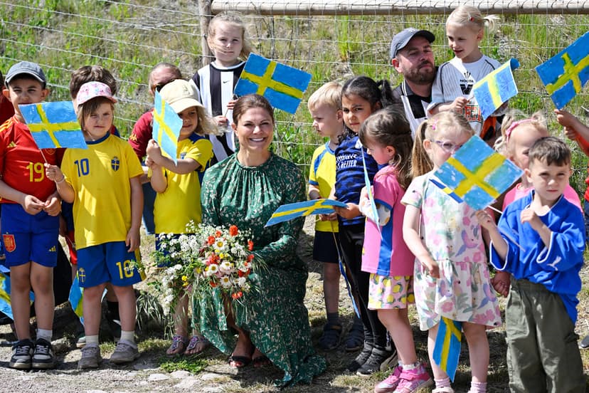Crown Princess Victoria on a visit to Landskrona