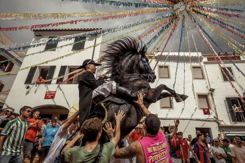 Traditionellt firande på Menorca