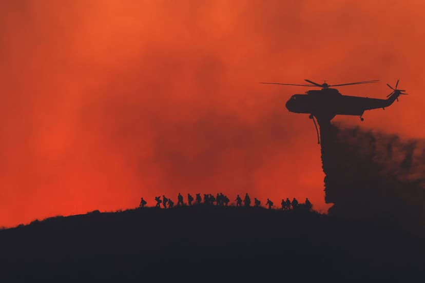 Skogsbränder i Kalifornien
