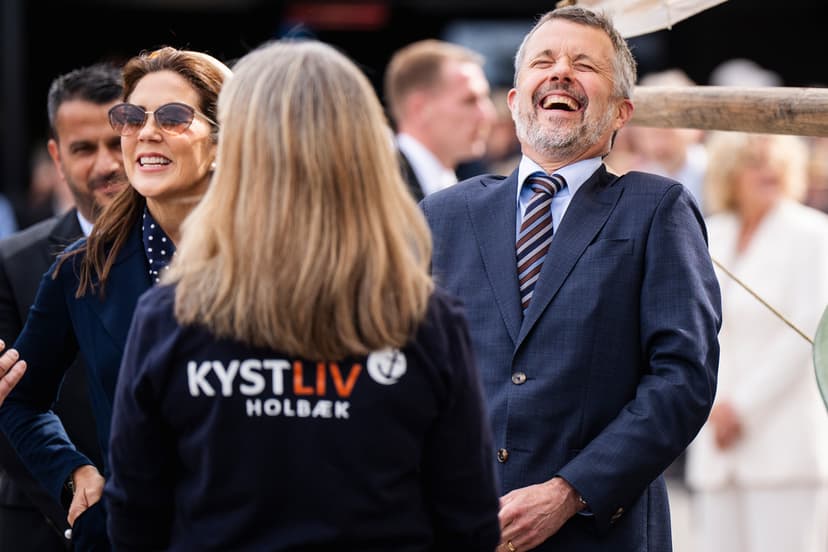 Danska kungaparet besöker Kystliv Holbæk