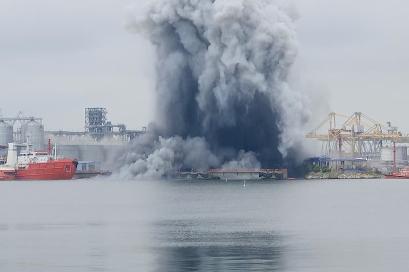 Utstörd ukrainsk drönare exploderade i Rumänien